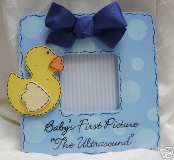 Items similar to Ultrasound Picture Frame Baby's First Picture with