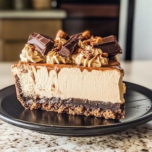 Receita de Torta de Chocolate com Manteiga de Amendoim - Sobremesa Decadente Sem Assar com Crosta de Biscoito Graham