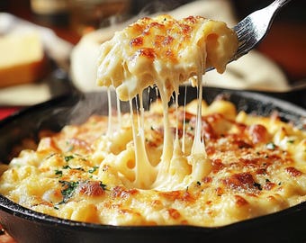 Ultimate Creamy Baked Mac and Cheese Recipe | Comfort Food PDF | Easy Dinner Recipe