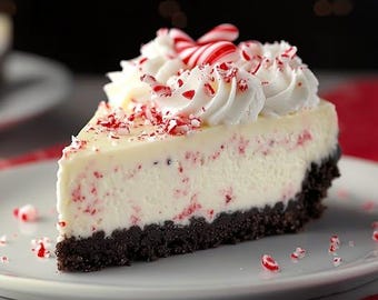 Pfefferminz-Käsekuchen-Rezept - Festliches Feiertagsdessert mit Oreo-Kruste