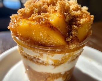Peach Cobbler Cheesecake Cups: Easy, Delicious, and Single-Serve Treats