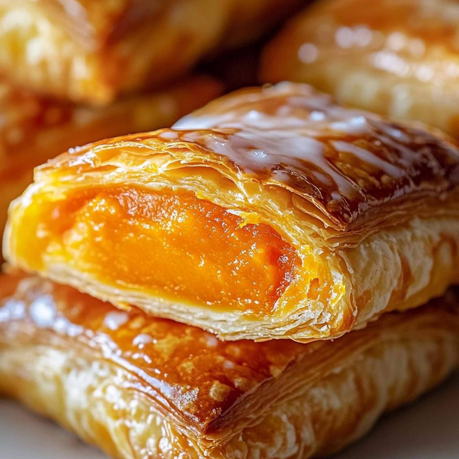 Homemade Sweet Potato Puff Pastries Recipe – Flaky, Glazed Perfection ...