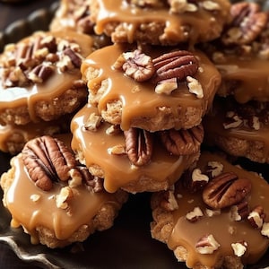 Recept på pekannötskakor med karamell – en söt och nötig dessert för alla tillfällen