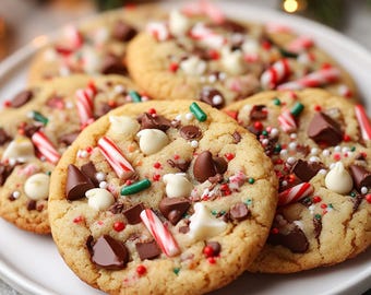 Winter Wonderland Christmas Cookies Recipe | Festive Holiday Treat | Digital Download