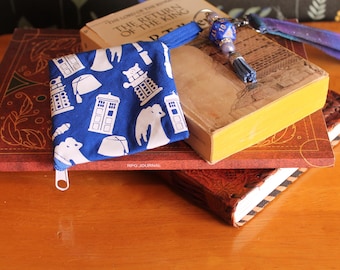 Dr. Who mini zipper bag and wrist lanyard