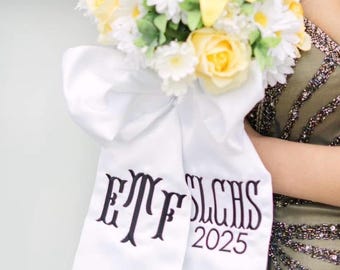 Bouquet Sash for Prom and Homecoming