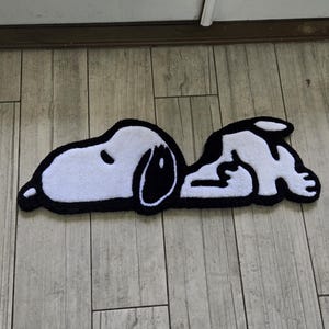 Custom snoopy rug