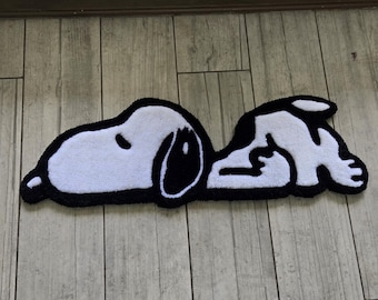 Custom Snoopy Rug - Etsy