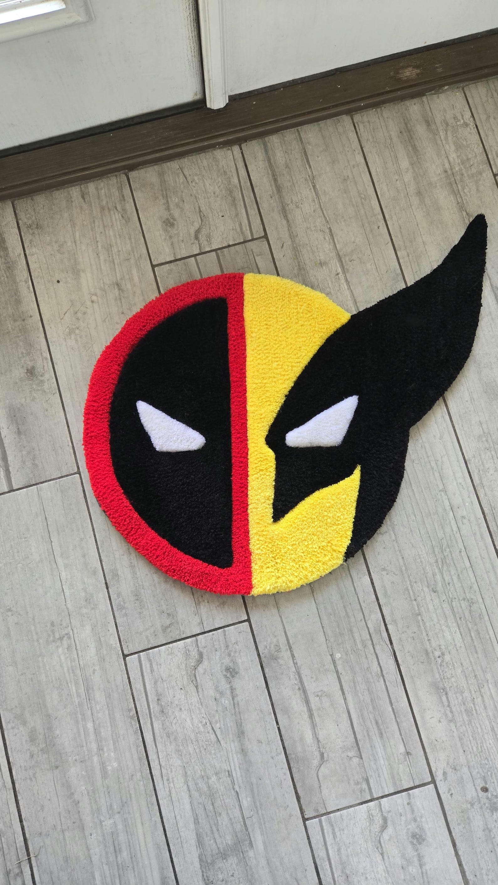 Custom Deadpool Tufted Rug - Etsy
