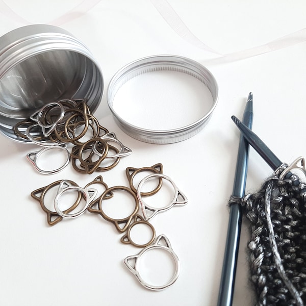 Knit Stitch Markers Etsy