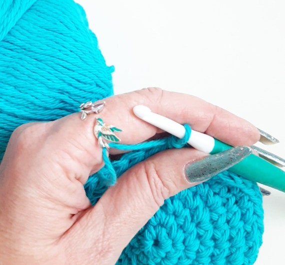  Handmade Crochet Tension Ring For Finger, Left Handed, Right  Handed Zig Zag Ring, Yarn Tension Ring For Crochet, Crochet Gifts For  Crocheters, Christmas, Birthday Gift For Crochet Lovers, Knitters : Handmade