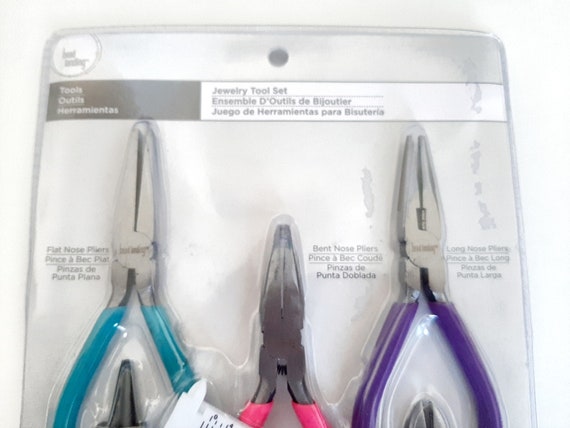 Jewelry Pliers Set Includes Round Nose Pliers Wire Cutters Needle Nose  Pliers for Jewelry Making Wire Wrapping Beading