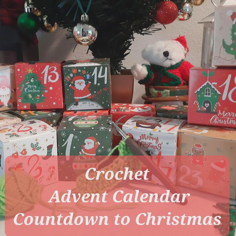 Visual Countdown Calander Crochet Calendar 2026 - Etsy