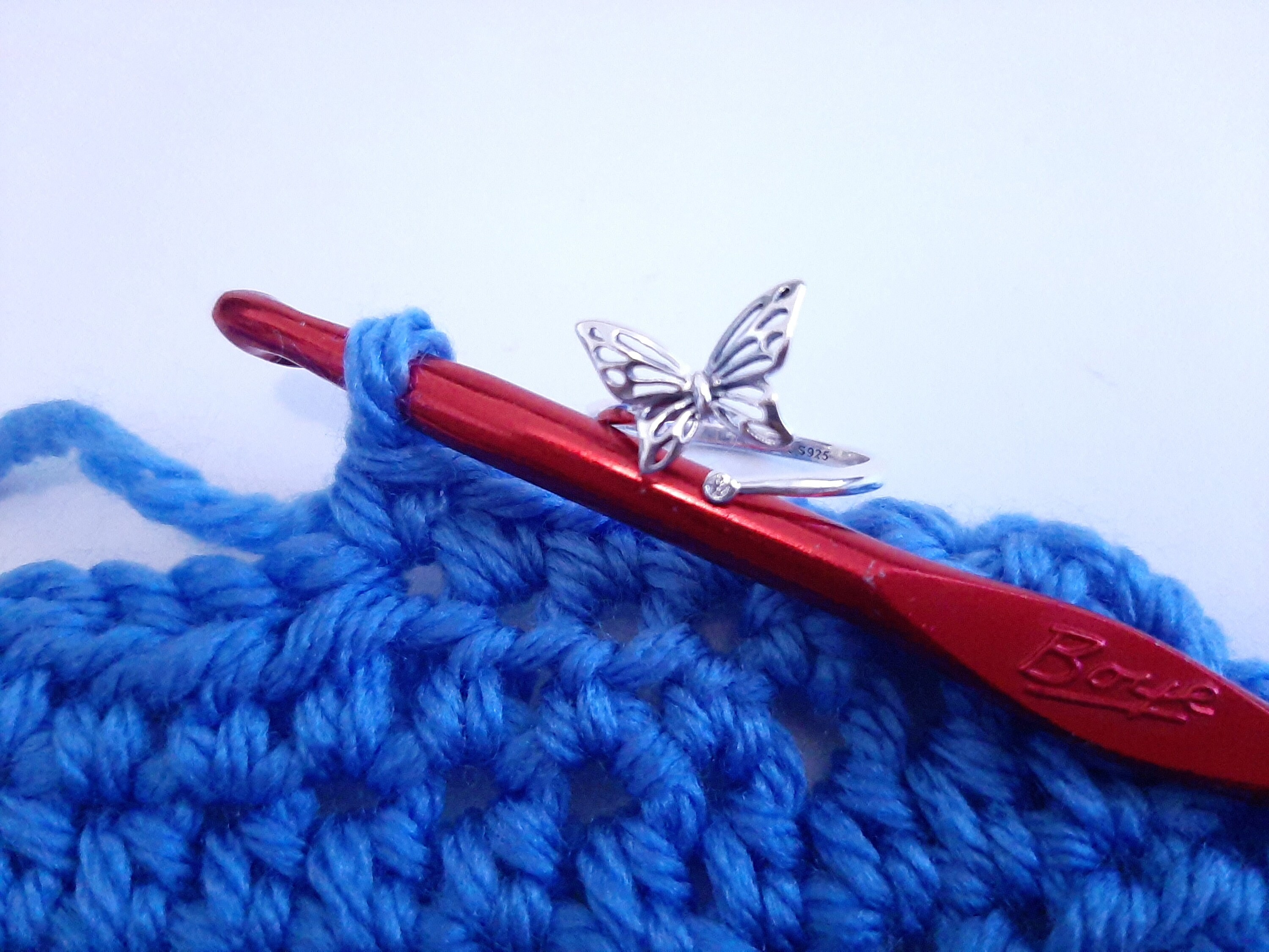 Rings for Women Sterling Silver Yarn Ring Adjustable Size Crochet Ring  Beginner Knitting Crocheting Gift Crochet Tension Regulator Tool Fashion  Rings
