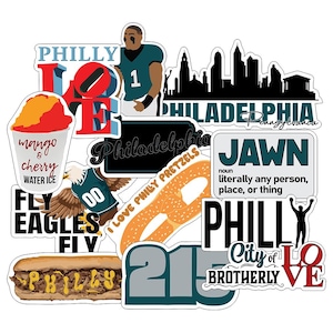 Philadelphia - City of Brotherly Love Stickers