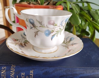Royal Albert Brigadoon Teetasse mit Untertasse