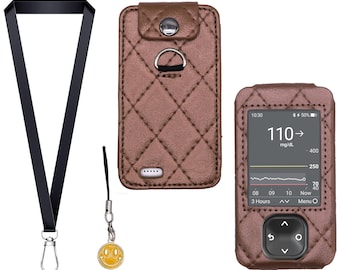 3-in-1 Set Diamond-patterned  Case for Dexcom G7 Receiver