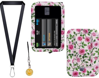 3-in-1 Set Patterned Case With Clip For Tandem t:Slim X2 Insulin Pump