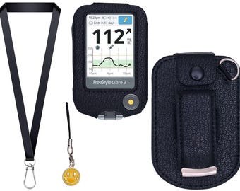 4-in-1 set Clip case for Freestyle Libre 3 Freestyle Libre 2 Freestyle Libre 14day