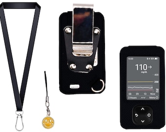 Super 3-in-1 Set Case With Adjustable Clip and Screen protector For Dexcom G7 Receiver