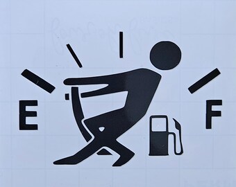 Male Gas Decal