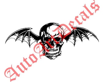 A7X DeathBat Decal