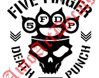 Five Finger Death Punch Decal