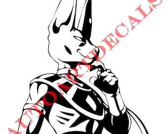 Lord Beerus Decal