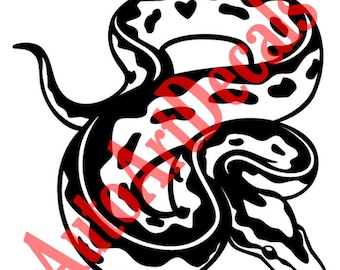 Ball Python Decal