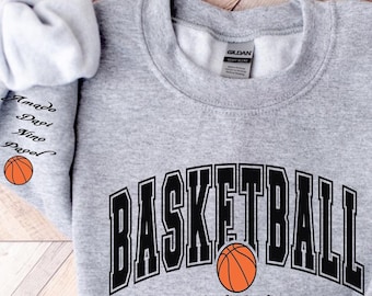 Sudadera personalizada de la era de las mamás del baloncesto, con nombre de equipo personalizado.