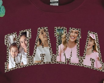 Sudadera con retrato fotográfico personalizado: Regalo personalizado para mamá