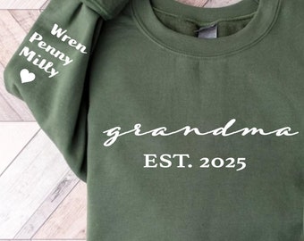 Sudadera personalizada del año de estreno de los Grammy: cuello redondo floral personalizado