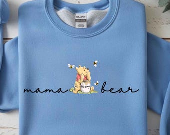 Sudadera de Mamá Osa, regalo para mamá primeriza en el Día de la Madre