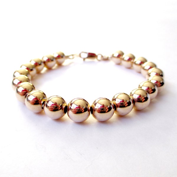 8mm Gold Filled Bracelet main image 0