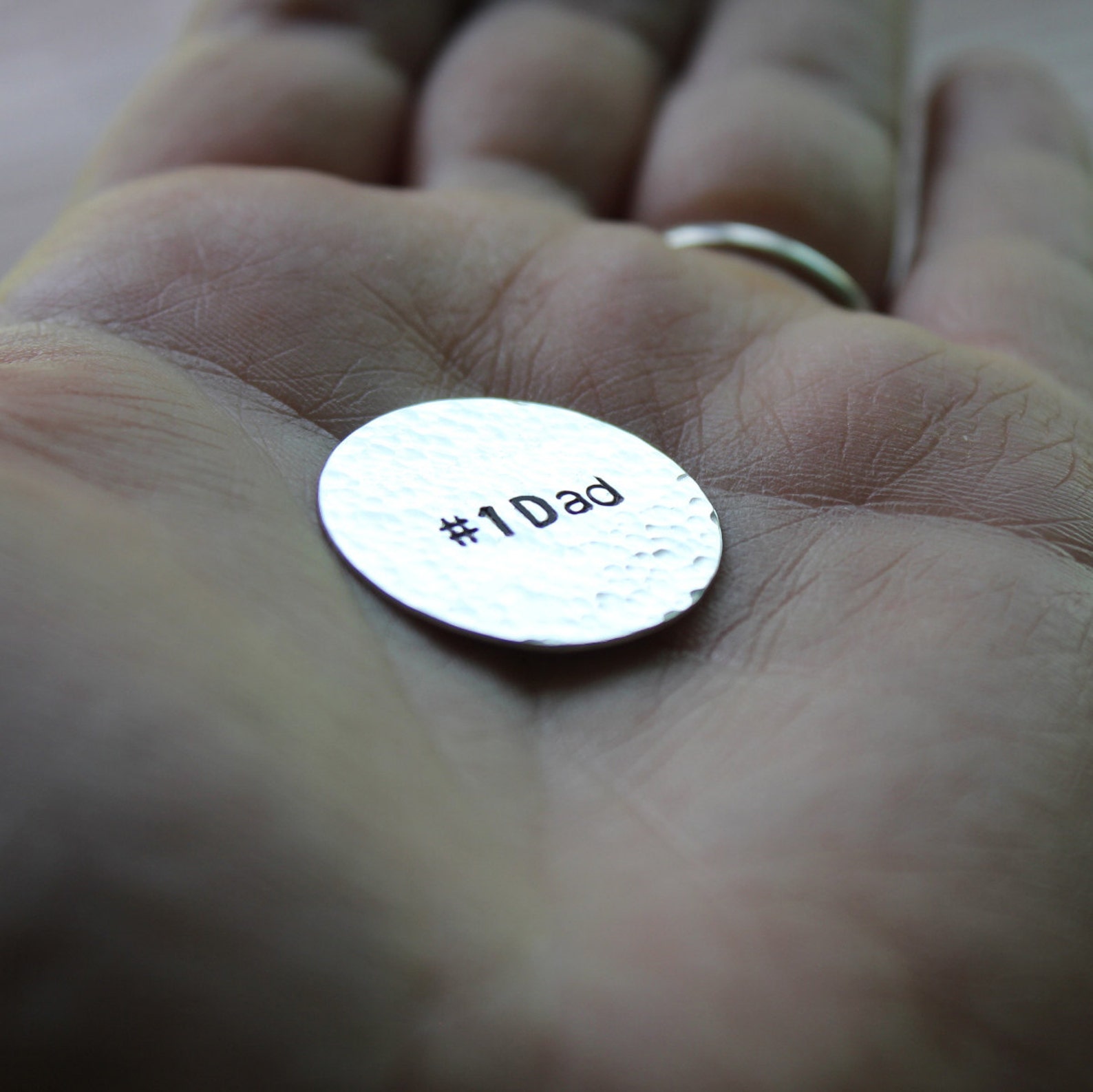 Golf Ball Green Marker Father's Day Dad Sterling Etsy