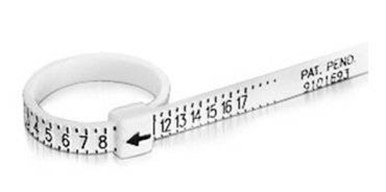 Ring Sizer Find Your Ring Size Measure Finger US Ring Sizing Tool image 1