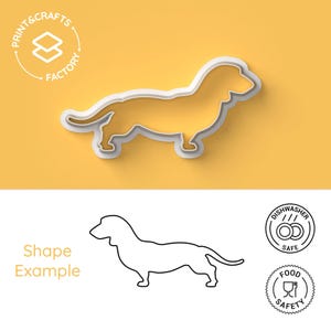 Formina Per Biscotti Stampo Cani Bassotto 10,79 Cm, Prodotto - Foto 7