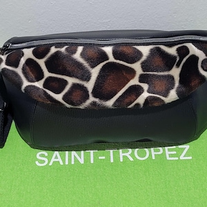 Crossbody bag, Bauchtasche, bum bag, hip bag, "Tasche voll Glück"