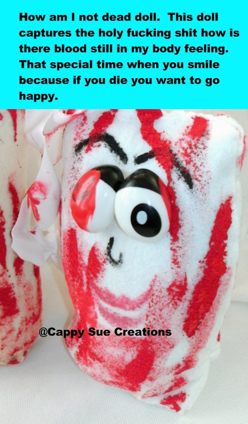 Giant tampon doll Etsy