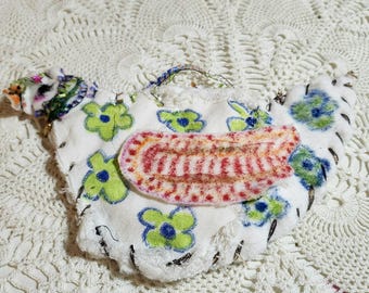 Crazy Chicken Chicks on Acid little wall hanging