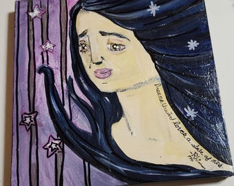 Bitch is tired painting
