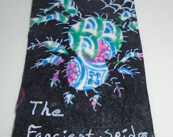 The fanciest spider Artist Trading card aceo atc's
