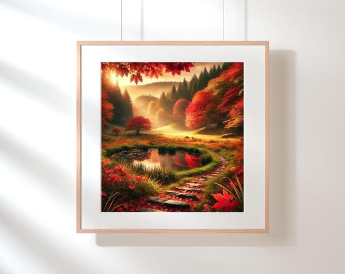 AI Art Printable Wall Decor Instant Download Home & Office Digital Art