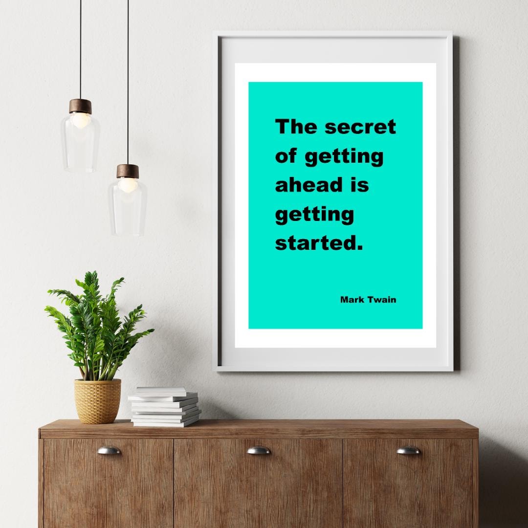 Printable Motivational Wall Art Modern Digital Decor High-quality Instant Art File for Home or ...