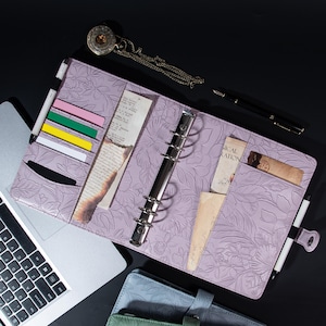 Capa de livro de couro personalizada, agenda de couro A4/A5/B5 personalizada, agenda de casamento, pasta de couro gravada com 6 argolas, presentes de aniversário