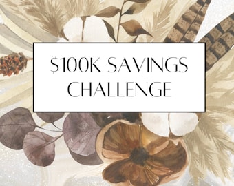 100K Savings Challenge Book