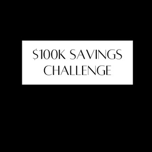 100K Savings Challenge Book