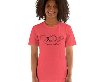 Softboll Current Mood Unisex t-shirt; Softbollmatchdagströja