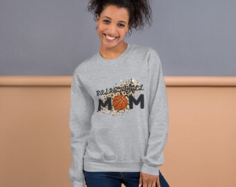 Sudadera unisex con estampado de guepardo para mamás jugadoras de baloncesto