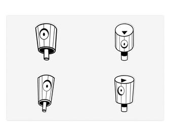 Spray Caps Pack | Stickers
